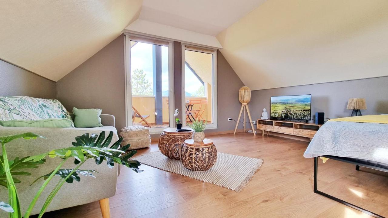 L'Evasion - Balcon - Fibre - Calme - Rbnb Bollwiller ภายนอก รูปภาพ